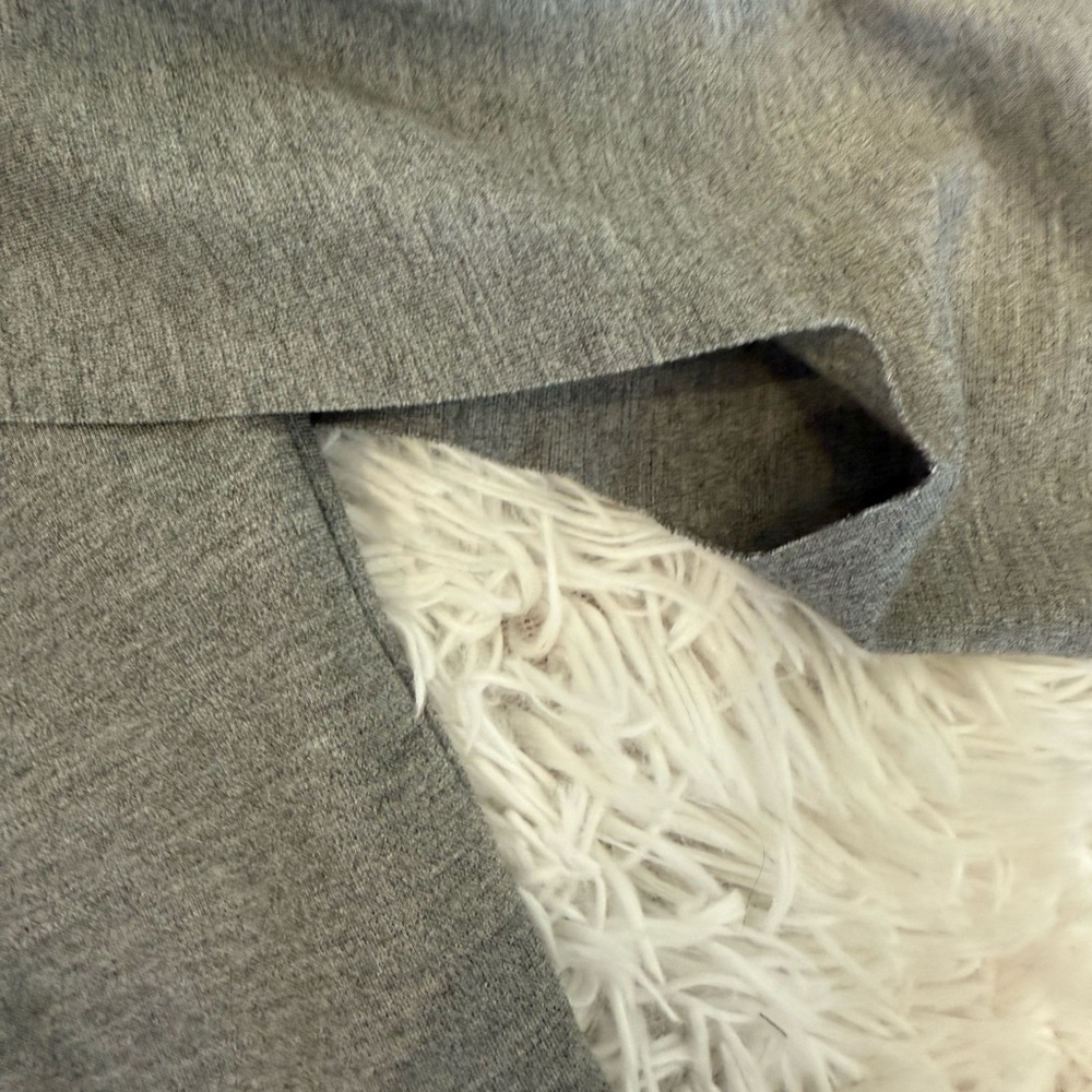 Gray Cold Shoulder Top - Picture 3 of 6